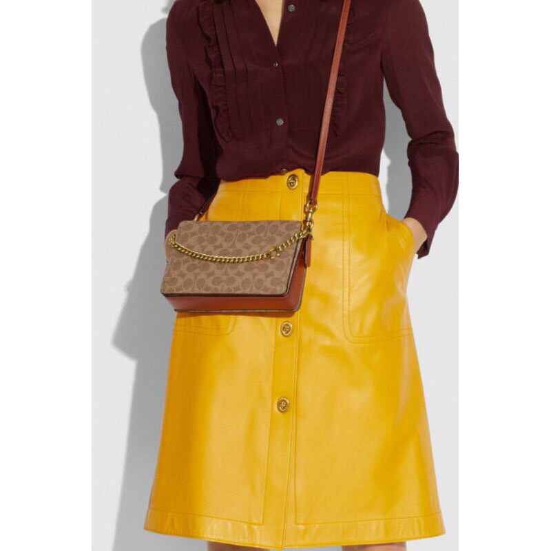 Túi coach chain crossbody