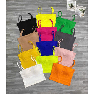 ÁO THUN 2 DÂY CROPTOP CHẤT ĐẸP