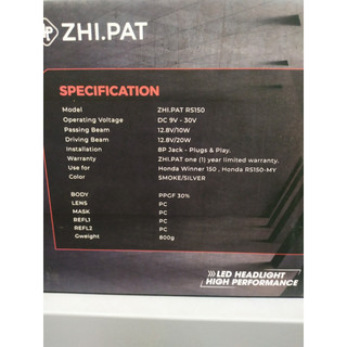 Đèn pha Led Winner V1 – Zhi.Pat