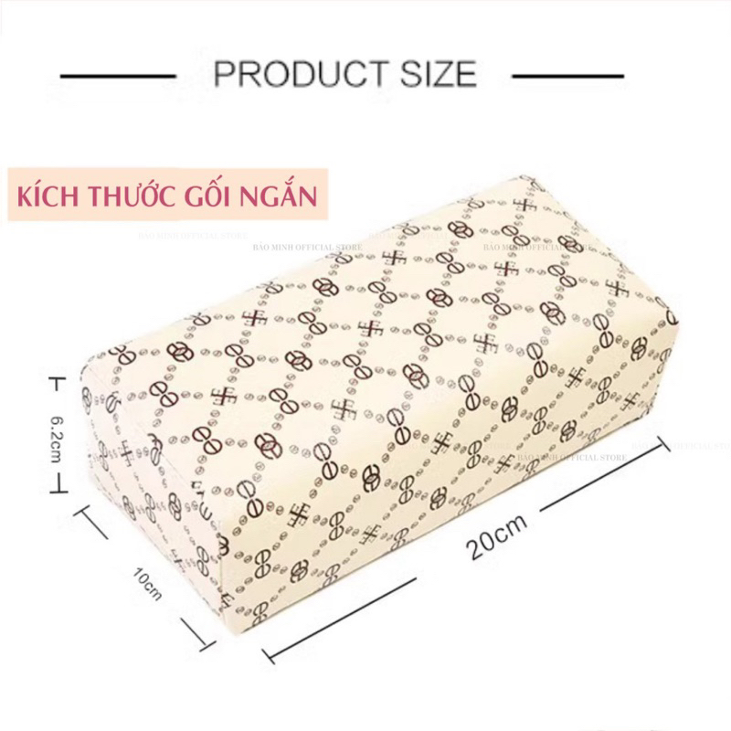 Gối kê tay làm nail - Gối kê form ngắn, dài chuyên dụng - Dụng cụ làm móng tay nail tiện lợi giá rẻ