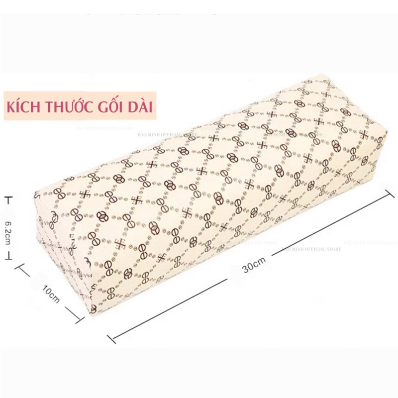 Gối kê tay làm nail - Gối kê form ngắn, dài chuyên dụng - Dụng cụ làm móng tay nail tiện lợi giá rẻ