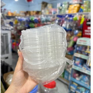 10 cái chén cơm nhựa dùng 1 lần