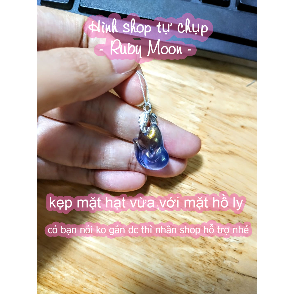 3 bé HỒ LY Thủy Tinh 14x18mm