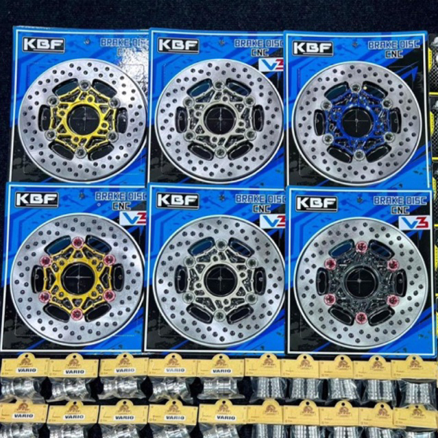 Đĩa thắng KBF V3 220mm Fuled/Ws110/Wave blade/Ex135/Ex nhỏ/sirius,...