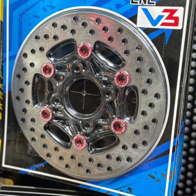 Đĩa thắng KBF V3 220mm Fuled/Ws110/Wave blade/Ex135/Ex nhỏ/sirius,...
