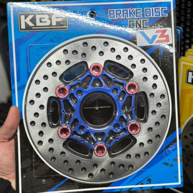 Đĩa thắng KBF V3 220mm Fuled/Ws110/Wave blade/Ex135/Ex nhỏ/sirius,...