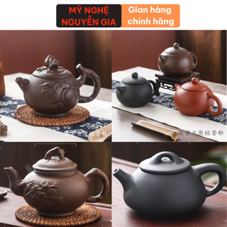 Ấm trà gốm sứ tử sa phong cách trang nhã độc đáo tạo điểm nhấn ấn tượng