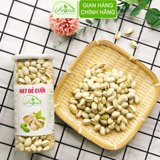 Hạt dẻ cười rang muối Mỹ ANNUT 500g - Hạt dẻ cười Pistachio rang muối không tẩy trắng thơm ngon