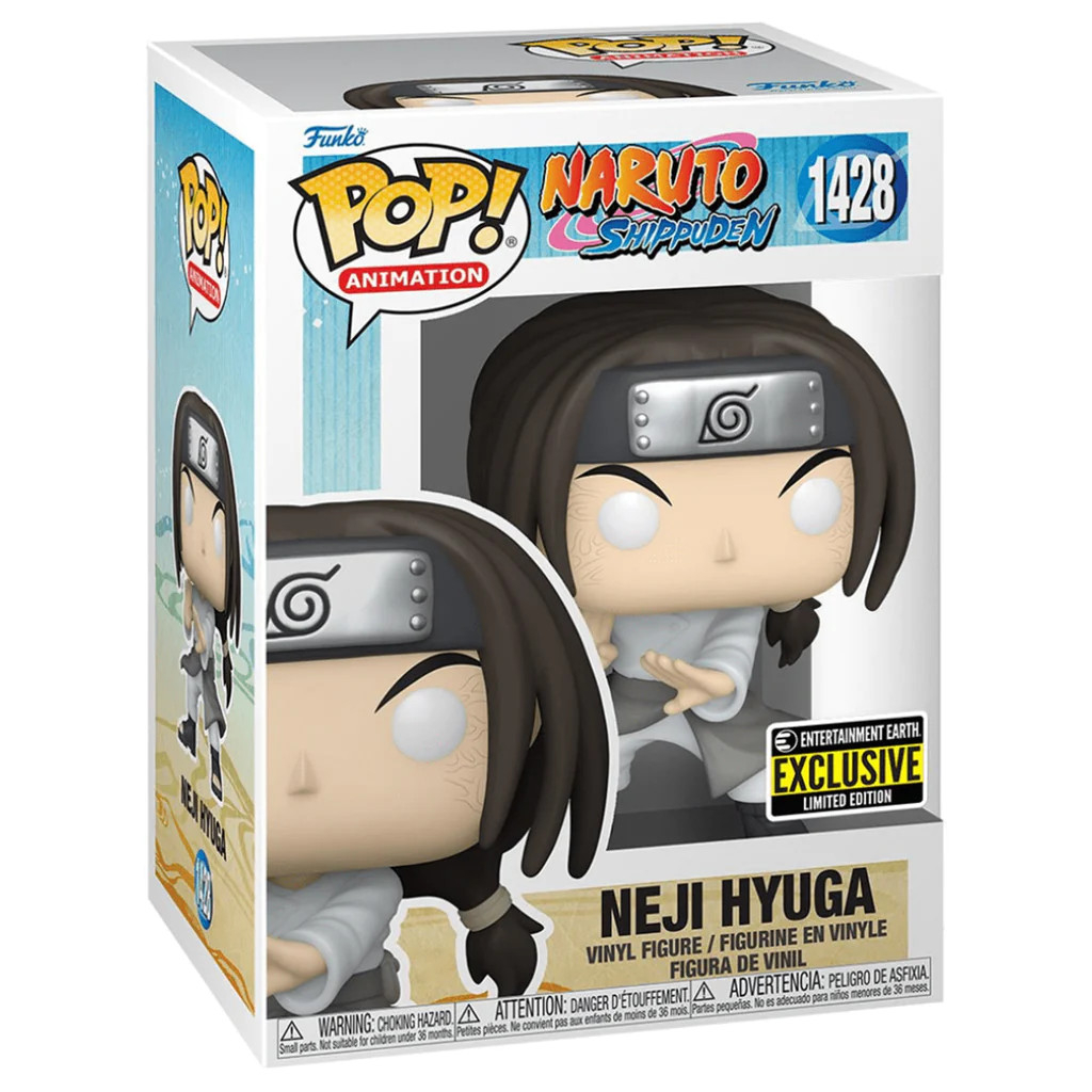 Mô hình nhân vật chính hãng Funko Pop Neji Hyuga #1428, EE Exclusive