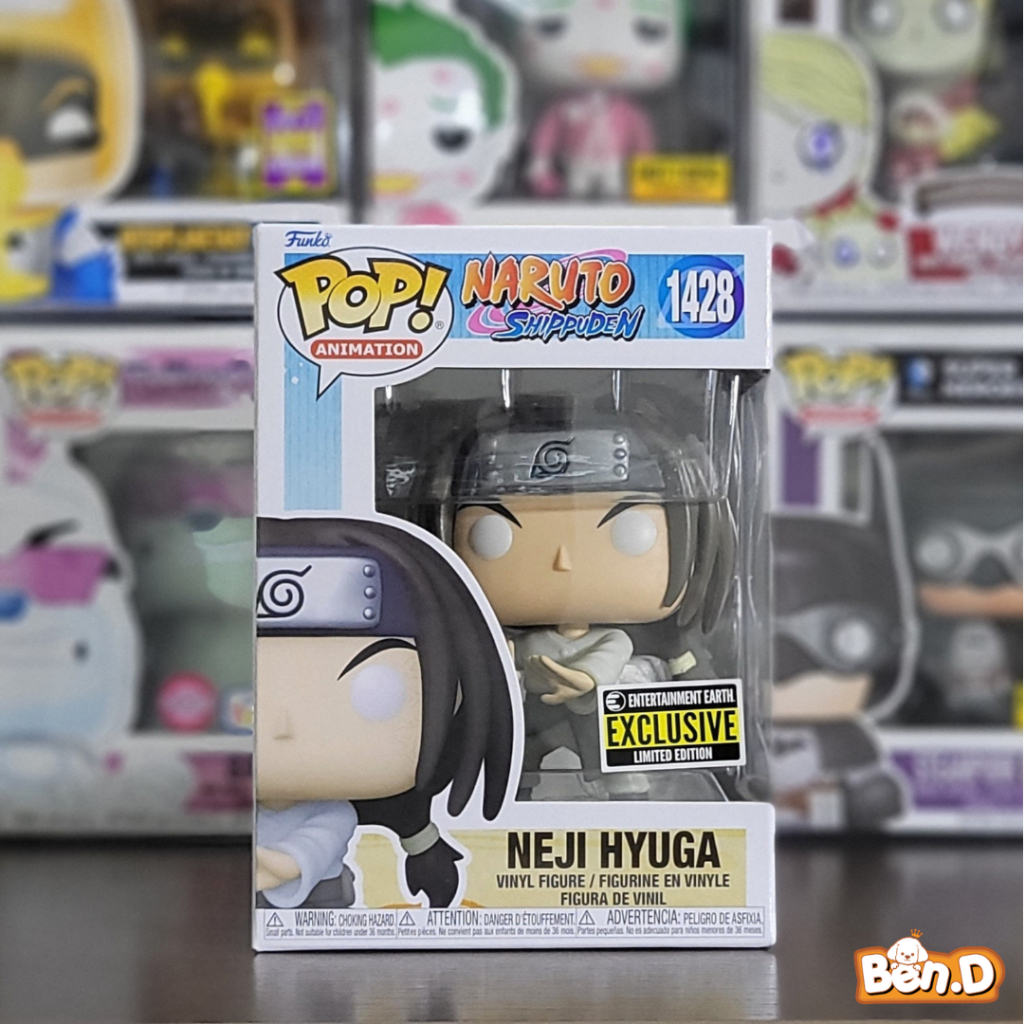 Mô hình nhân vật chính hãng Funko Pop Neji Hyuga #1428, EE Exclusive