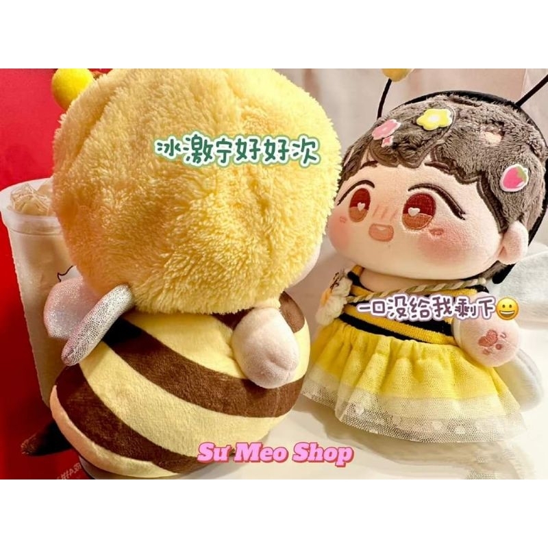 Outfit quần áo doll Ong Mật Đáng Yêu 20cm