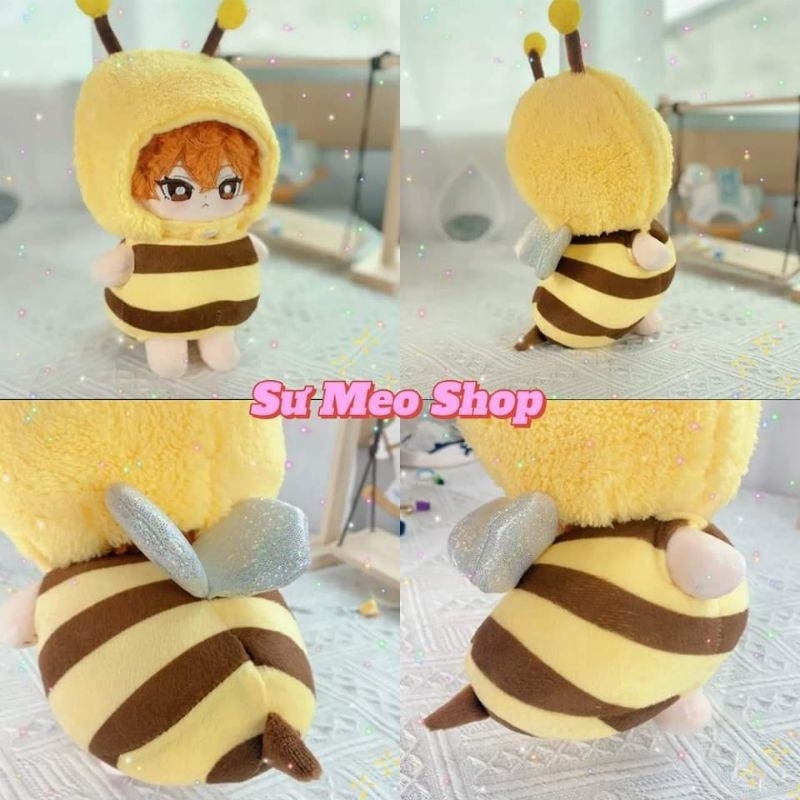 Outfit quần áo doll Ong Mật Đáng Yêu 20cm