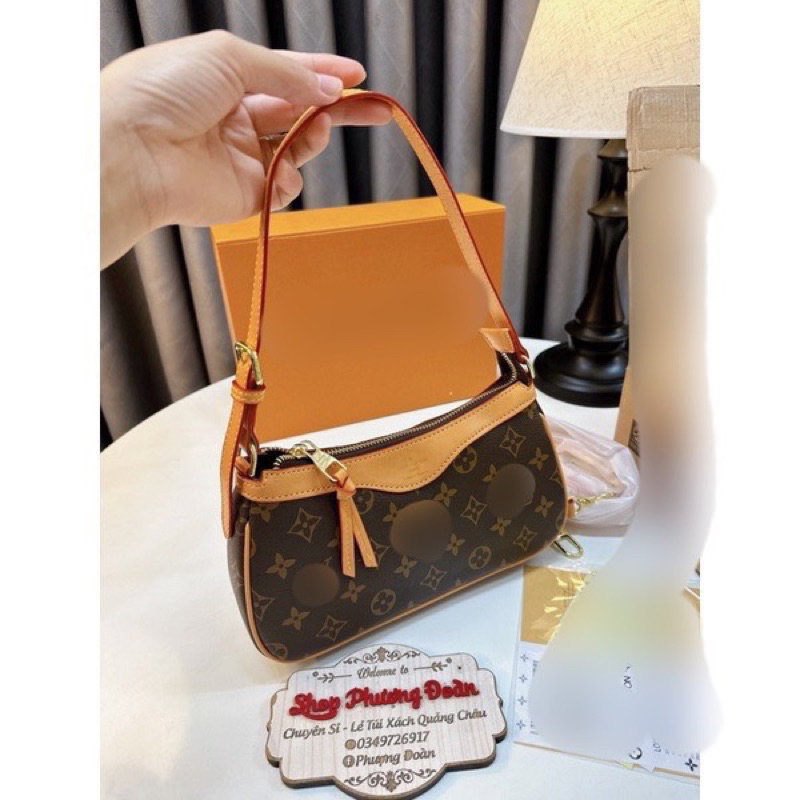 Kẹp nách 2 dây đeo mẫu mới mã #912 hộp nam châm da mềm size 22cm