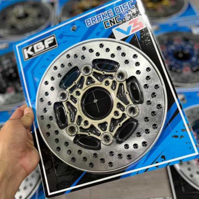 Đĩa thắng KBF V3 220mm Fuled/Ws110/Wave blade/Ex135/Ex nhỏ/sirius,...