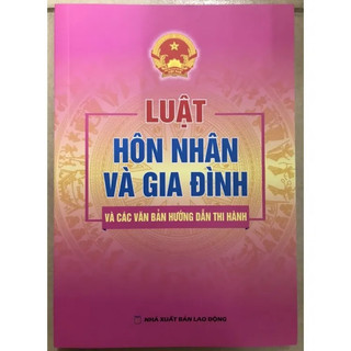 Sách - luật hôn nhân và gia đình và các vbhd thi hành nxb lao động
