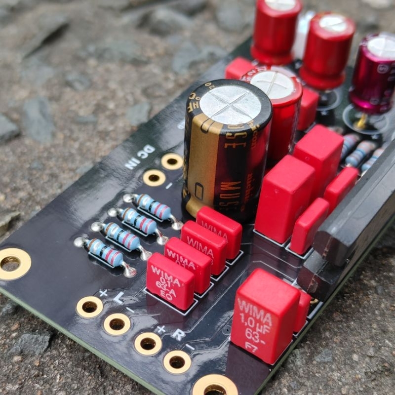KIT mạch, PCB chipAmp KIA6210, KIA 6210, TA8210, MC13304 mạ vàng