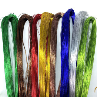 Kẽm xi sợi dài 80cm làm lá, hoa handmade