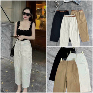  QUẦN BAGGY KAKI CO GIÃN LOẠI 1 FORM RỘNG HAI TÚI TRƯỚC CÓ BIGSIZE MA029 