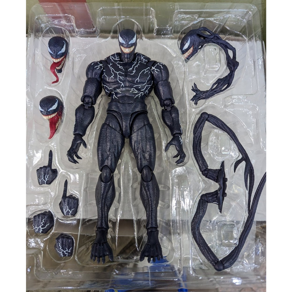 Mô Hình Nhân Vật Venom SHF Marvel có khớp cử động