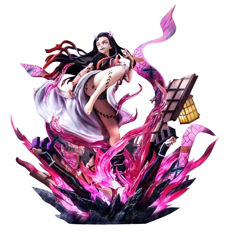 Mô hình kimetsu no yaiba Kamado Nezuko Demon Slayer Kamado Nezuko Figure trang trí  Anime Game Figures