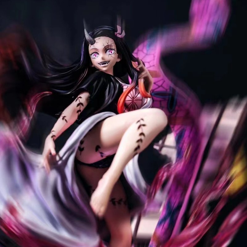 Mô hình kimetsu no yaiba Kamado Nezuko Demon Slayer Kamado Nezuko Figure trang trí  Anime Game Figures
