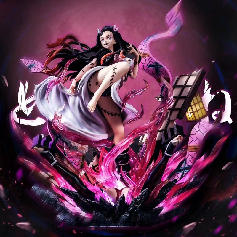 Mô hình kimetsu no yaiba Kamado Nezuko Demon Slayer Kamado Nezuko Figure trang trí  Anime Game Figures