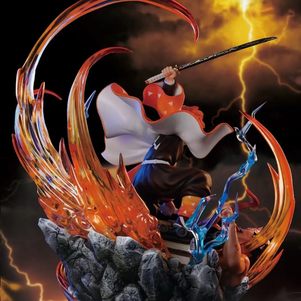 Mô hình kimetsu no yaiba zenitsu Demon Slayer Zenitsu Figure trang trí  Anime kimetsu no yaiba Figures