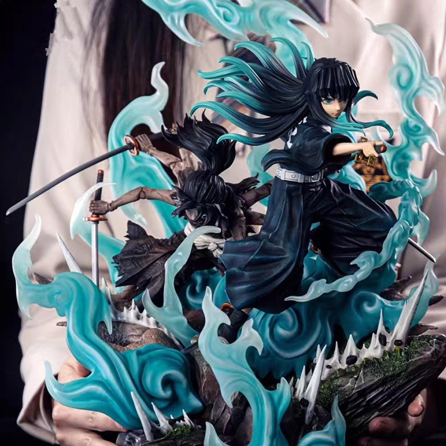 Mô hình kimetsu no yaiba Muichirou Demon Slayer Muichirou Figure trang trí  Anime kimetsu no yaiba Figure