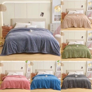 Chăn Tuyết Tăm Kẻ,  Chăn Văn Phòng - Loại Đẹp-KT 2mx2m3