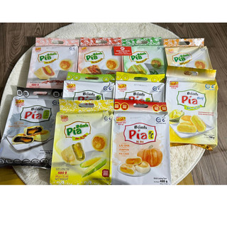BÁNH PÍA KIM SA TRỨNG MUỐI ĐỦ VỊ ( TÂN HUÊ VIÊN) DATE MỚI