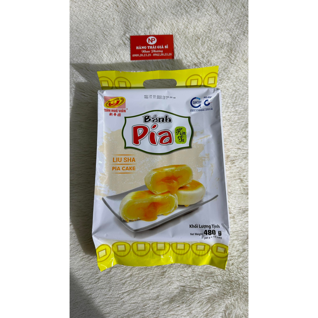 BÁNH PÍA KIM SA TRỨNG MUỐI TAN CHẢY TÂN HUÊ VIÊN