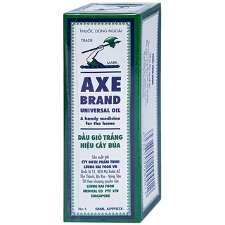 Dầu gió trắng hiệu cây búa chai 5ml 56ml