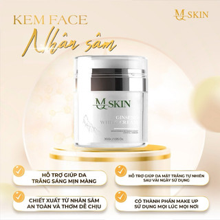 MQ SKIN Ginseng Whitenning Face Cream 30g - Kem dưỡng trắng và tái tạo da