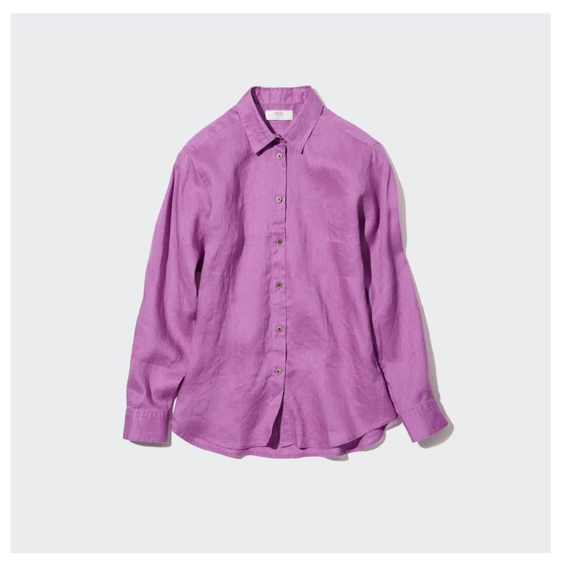 ÁO SƠ MI LINEN NỮ UNIQLO NHẬT CHÍNH HÃNG AUTH 100%