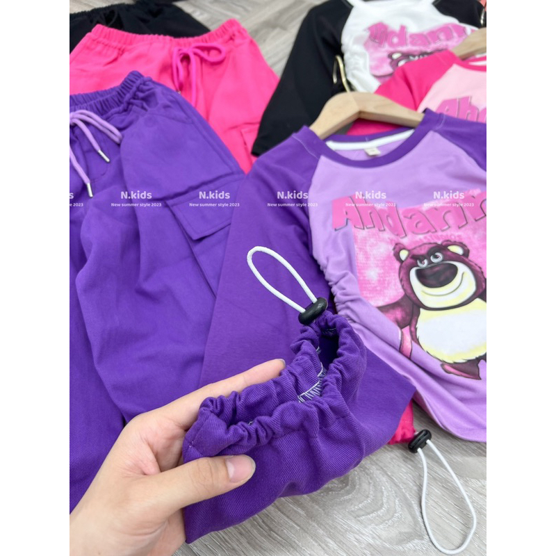 Set bộ bé gái size đại