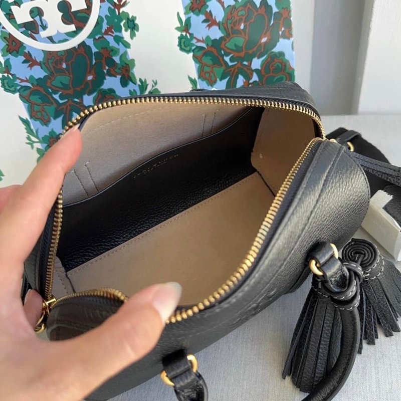 Túi Tory Burch Thea Mini Satchel dáng trống thanh lịch