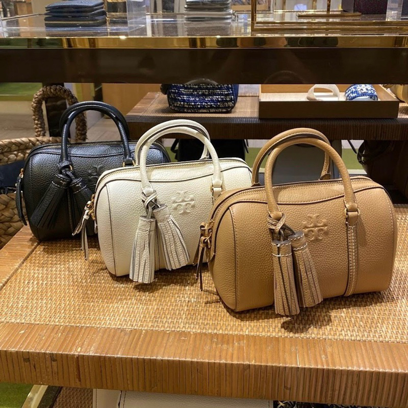 Túi Tory Burch Thea Mini Satchel dáng trống thanh lịch