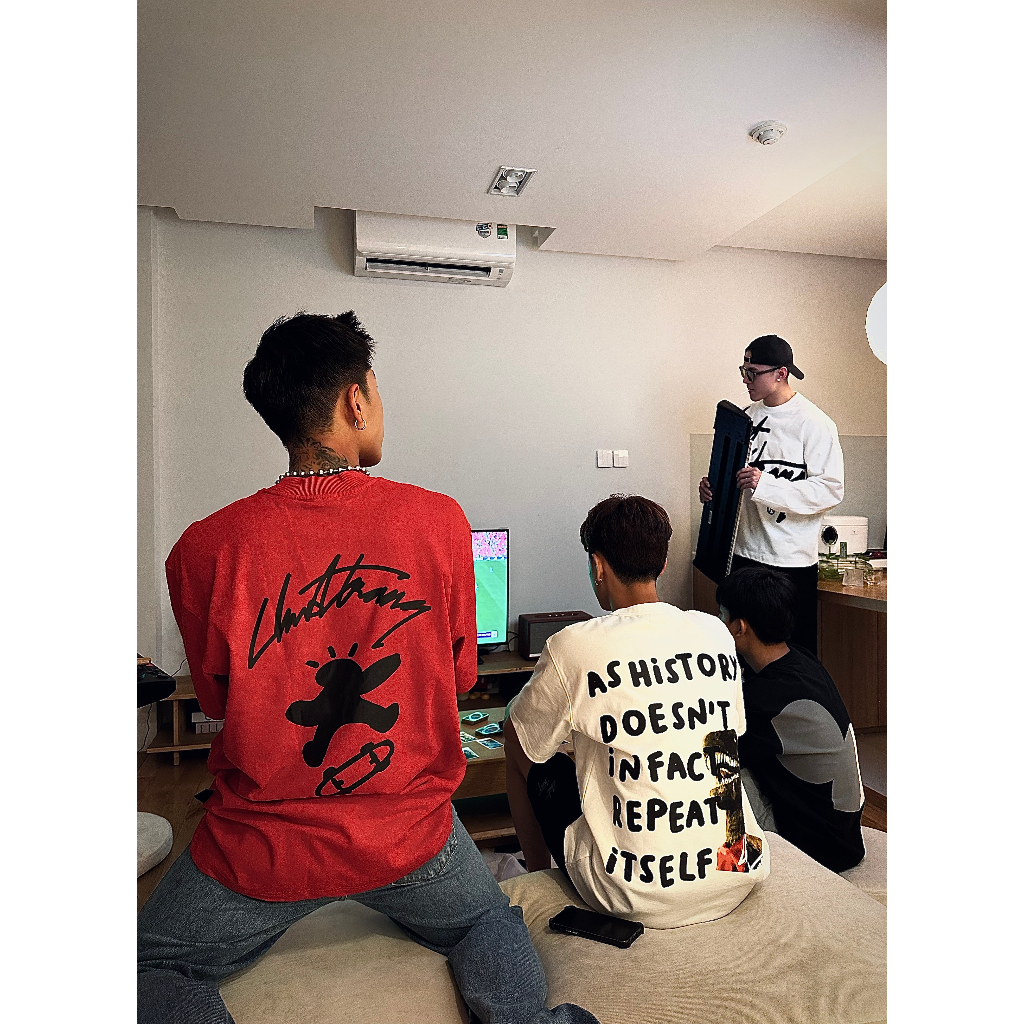 ÁO THUN Skateman red CHUOTTRANG