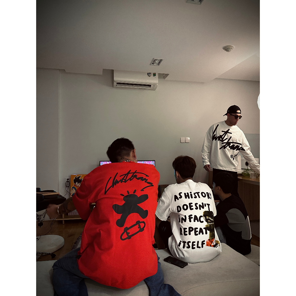 ÁO THUN Skateman red CHUOTTRANG