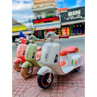 xe máy điện  vespa cho bé