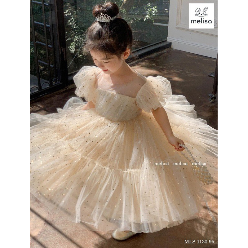 Đầm công chúa Melisa siêu phẩm đẹp xuất sắc 10-40kg