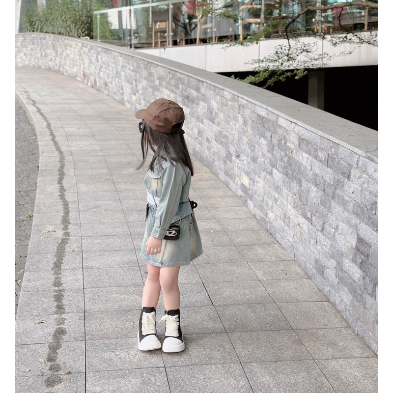 Set bộ Jeans cao cấp cho bé gái