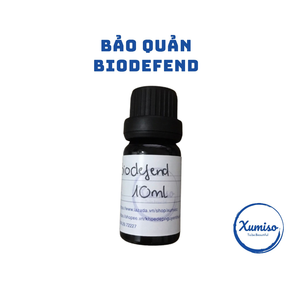Biodefend - Chất bảo quản cho mỹ phẩm - Nguyên liệu mỹ phẩm - Xumiso - 10mL