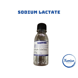 Sodium Lactate - Chất làm mềm da trong dầu gội, sữa tắm - nguyên liệu mỹ phẩm - Xumiso 100G