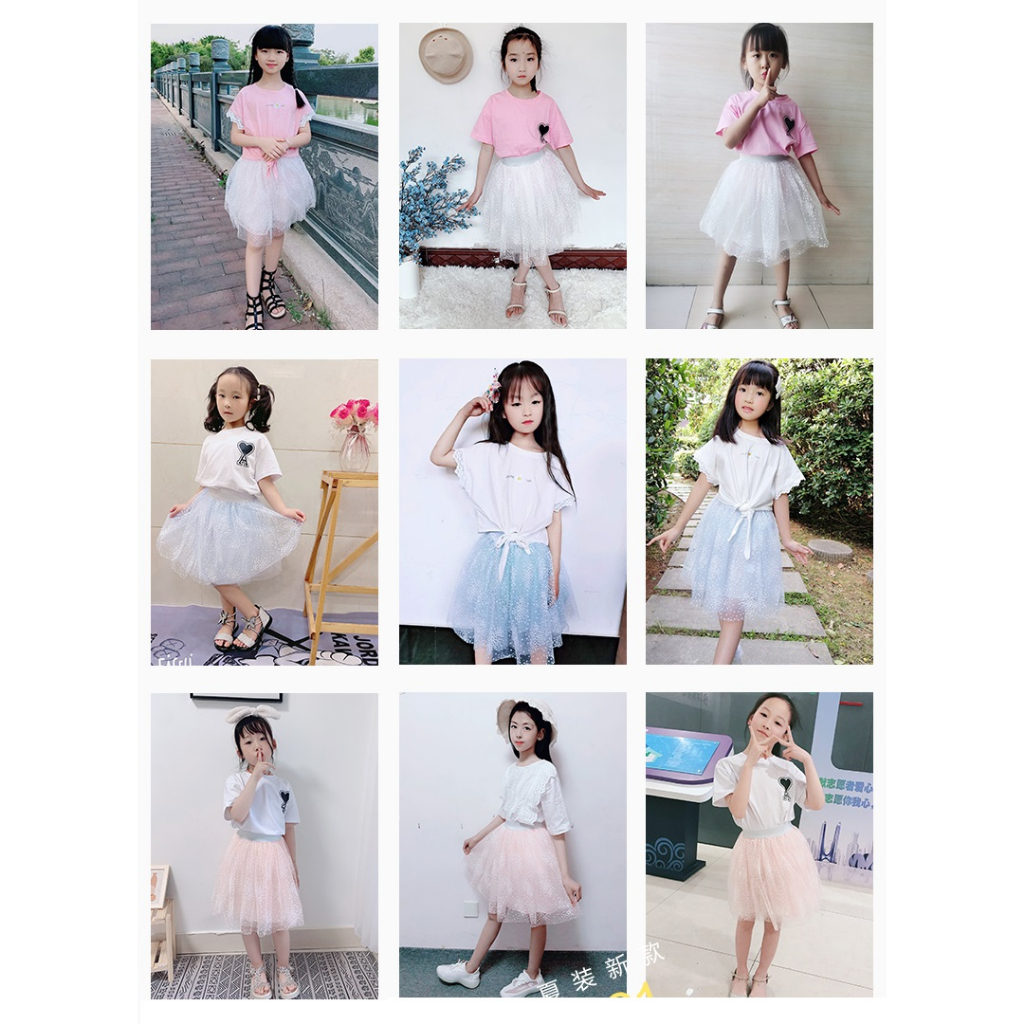 Chân Váy Ren Đính Hoa cho bé gái hàng Quảng Châu Cao Cấp siêu cute
