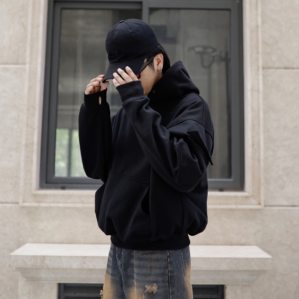 Áo hoodie WHO CONCEPT Cargo hoodie Hoodie túi hộp