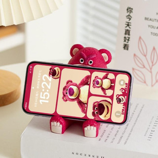 Giá đỡ kê điện thoại mô hình gấu dâu Lotso