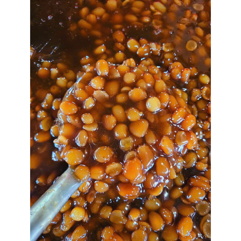 Me ghim để dầm đá hạt me dẻo ghim 1 hủ 1kg nhà làm Lê Quốc