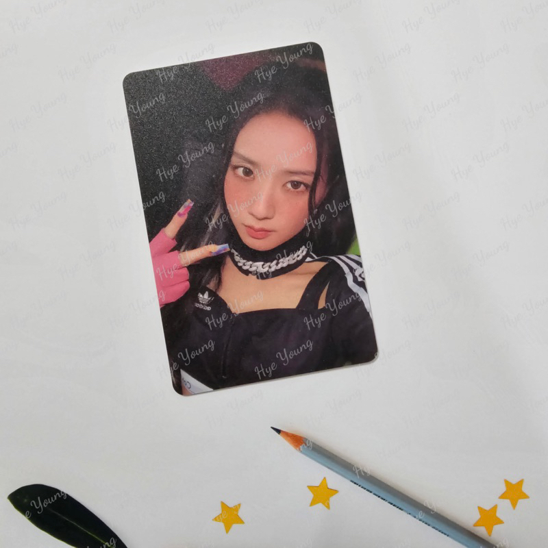 [CHÍNH HÃNG] CARD BO GÓC OFFICIAL BLACKPINK JISOO