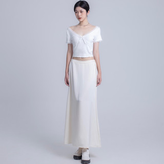 Áo thun cổ V viền ren Jasmin TOP